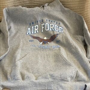 United States Air Force grey hoodie Large